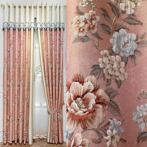 curtain & drapes finished product customization, bedroom pink wedding room curtain, high precision yarn-dyed jacquard
curtain & drapes finished product customization, bedroom pink wedding room curtain, high precision yarn-dyed jacquard