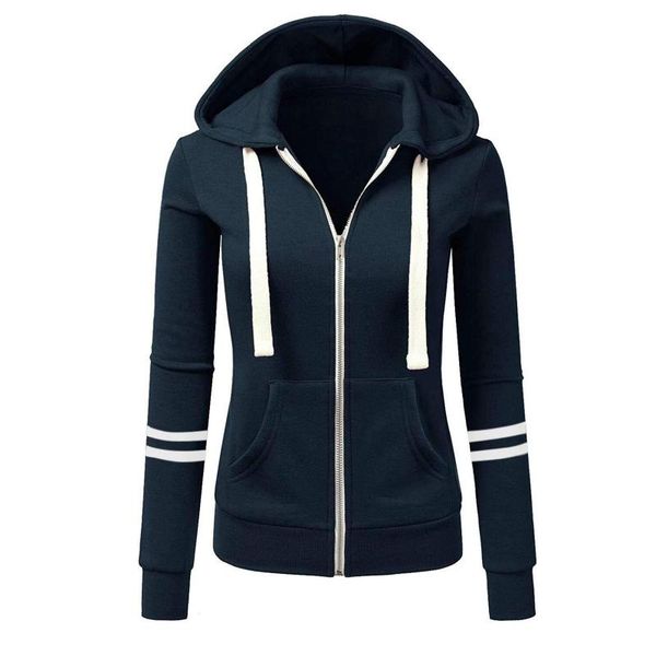 women's hoodies & sweatshirts autumn and winter sweater sports solid color cardigan zipper hooded jack sudaderas con capucha, Black
women's hoodies & sweatshirts autumn and winter sweater sports solid color cardigan zipper hooded jack sudaderas con capucha, Black