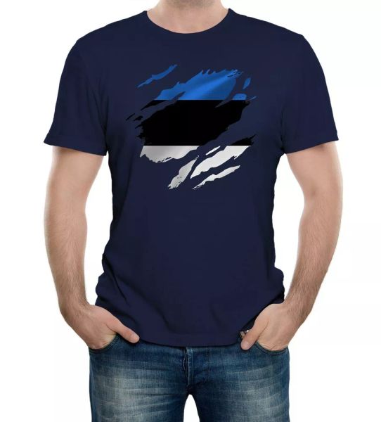 torn estonia flag men's t-shirt estonian tallinn country national football, White;black
torn estonia flag men's t-shirt estonian tallinn country national football, White;black