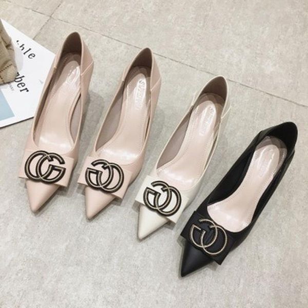 dress shoes fashion all-match girly style two-wear high-heeled women's stiletto pointed shallow mouth single non-slip 5.5 heels, Black
dress shoes fashion all-match girly style two-wear high-heeled women's stiletto pointed shallow mouth single non-slip 5.5 heels, Black