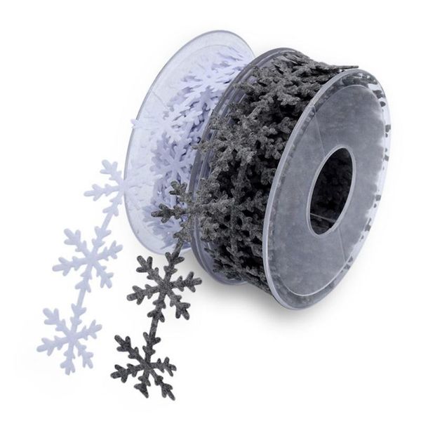christmas decorations 5m polyester decoration ribbon snowflake pattern festive party supplies
christmas decorations 5m polyester decoration ribbon snowflake pattern festive party supplies