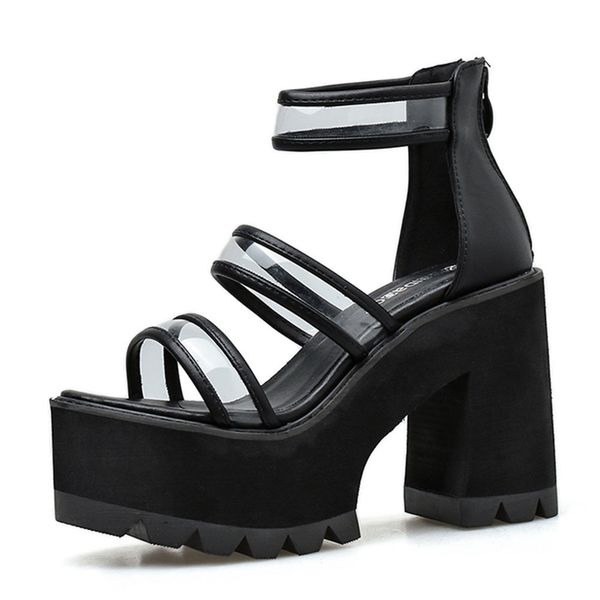 sandals girl party platform woman block heels sandals women fashion summer high shoes, Black
sandals girl party platform woman block heels sandals women fashion summer high shoes, Black