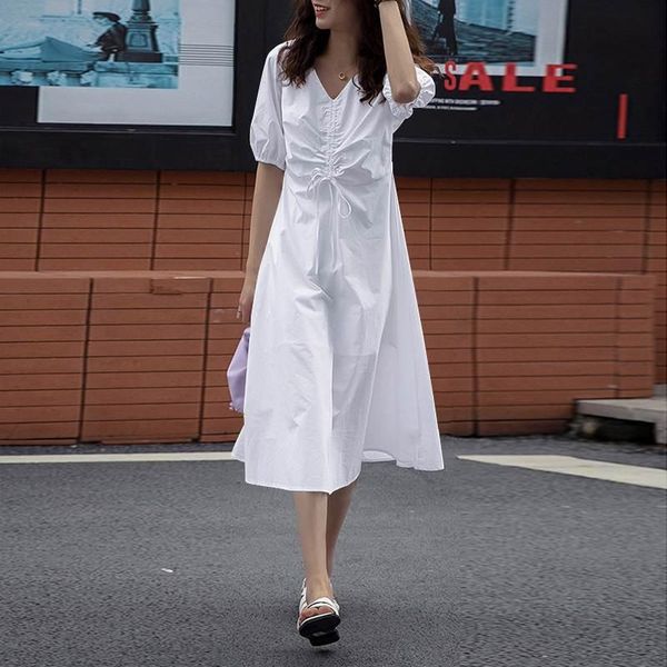summer dress women bohemian sundress short sleeve long robe casual 2021 vonda vintage party vestidos plus size dresses, Black;gray
summer dress women bohemian sundress short sleeve long robe casual 2021 vonda vintage party vestidos plus size dresses, Black;gray