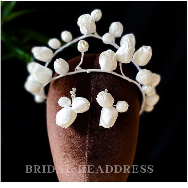 headpieces bride bud stereo crown headdress simple atmosphere hairband set retro hair accessories wedding stage, Silver
headpieces bride bud stereo crown headdress simple atmosphere hairband set retro hair accessories wedding stage, Silver