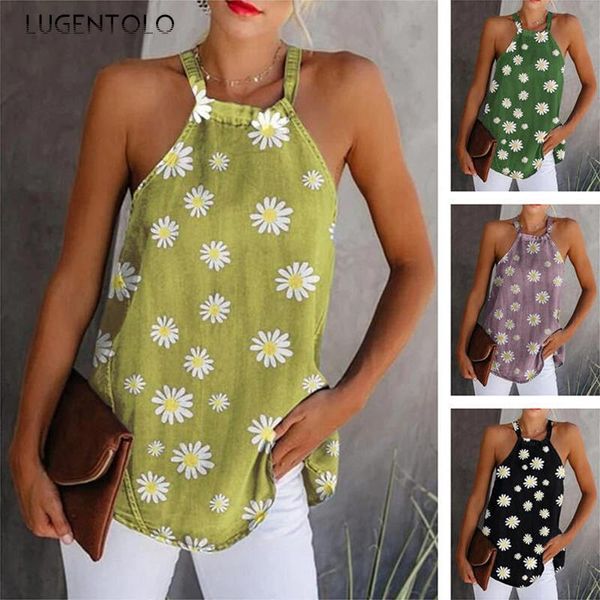 women's tanks & camis women summer sleeveless vest daisy print female causal polyester blend street thin fashion lugentolo, White
women's tanks & camis women summer sleeveless vest daisy print female causal polyester blend street thin fashion lugentolo, White