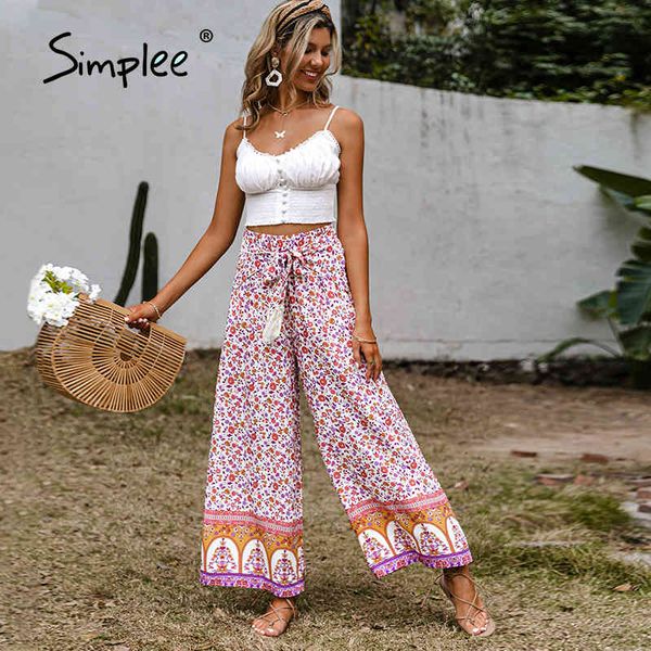 country style print loose wide leg women summer high waist colorful fashion capris holiday lace up bottoms pants 210414, Black;white
country style print loose wide leg women summer high waist colorful fashion capris holiday lace up bottoms pants 210414, Black;white