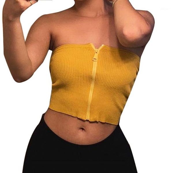 summer women strapless tube zipper closed bandeau chest wrap shirts streetwear off shoulder crop bustiers & corsets, Black;white
summer women strapless tube zipper closed bandeau chest wrap shirts streetwear off shoulder crop bustiers & corsets, Black;white