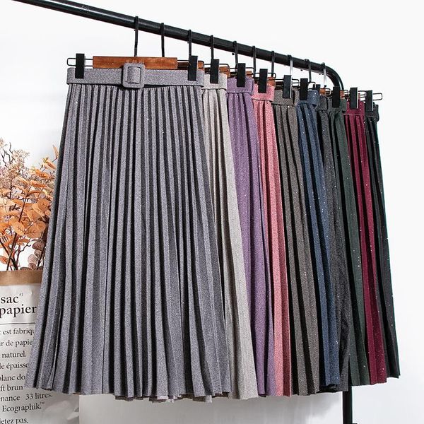 skirts women shiny skirt 2021 fashion retro style high waist pleated autumn winter office lady thick warm, Black
skirts women shiny skirt 2021 fashion retro style high waist pleated autumn winter office lady thick warm, Black