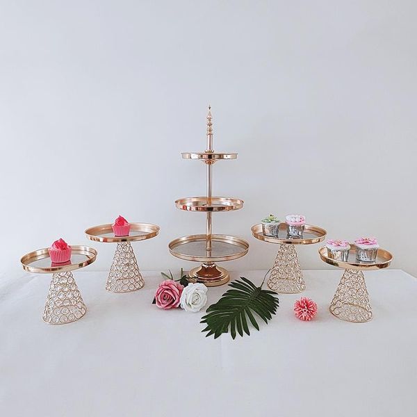 other bakeware 3pcs-8pcs crystal metal cake stand set mirror cupcake decorations dessert pedestal wedding party display tray
other bakeware 3pcs-8pcs crystal metal cake stand set mirror cupcake decorations dessert pedestal wedding party display tray