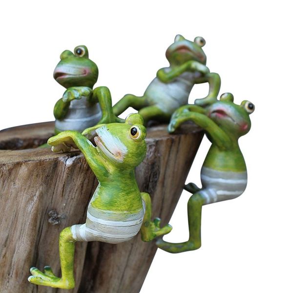 pcs cartoon climbing frogs planter pot animal hanger decorations frog figurine for office desk & home garden decor
pcs cartoon climbing frogs planter pot animal hanger decorations frog figurine for office desk & home garden decor