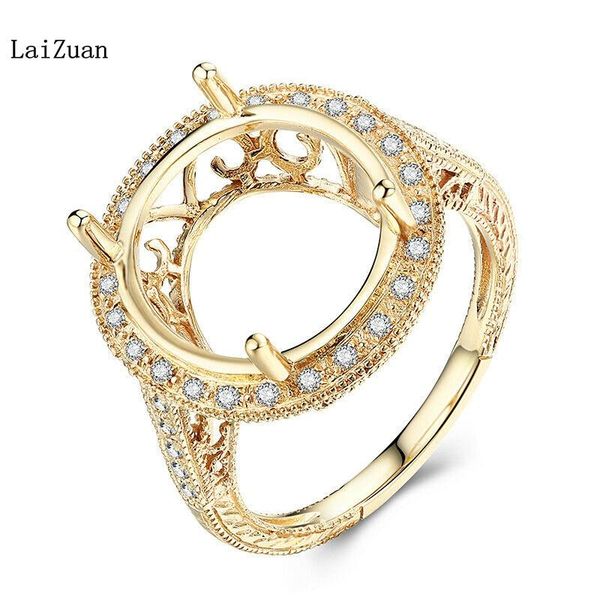 cluster rings 10k yellow gold real diamonds oval cut 14x13mm semi mount wedding luxurious ring, Golden;silver
cluster rings 10k yellow gold real diamonds oval cut 14x13mm semi mount wedding luxurious ring, Golden;silver