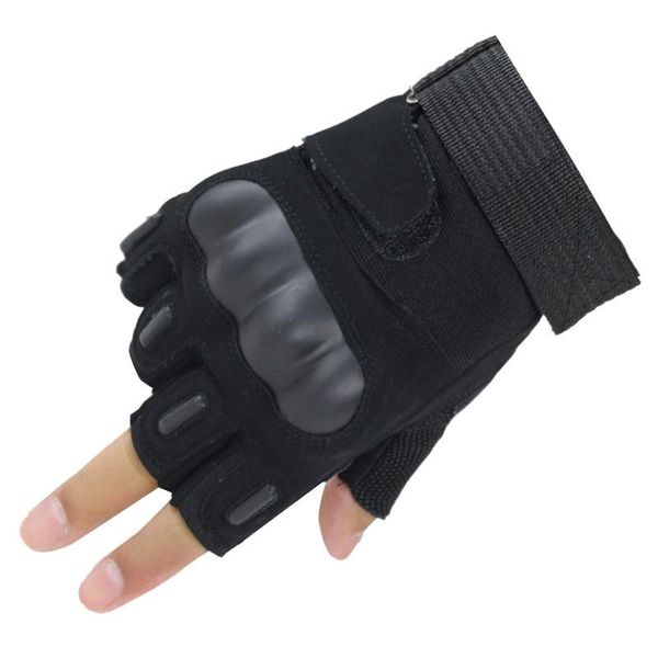 sports gloves tactical hard knuckle half-finger men's army military combat fingerless paintball, Black
sports gloves tactical hard knuckle half-finger men's army military combat fingerless paintball, Black