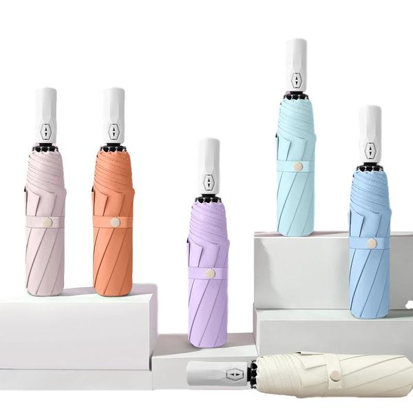 umbrellas color coating sun automatic umbrella rain women three-folding windproof pure female waterproof parasol
umbrellas color coating sun automatic umbrella rain women three-folding windproof pure female waterproof parasol