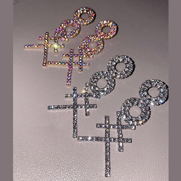with round earrings full of cross earring chandelier mother party dinner fashion earnails wholesale personality european and american exagge, Silver
with round earrings full of cross earring chandelier mother party dinner fashion earnails wholesale personality european and american exagge, Silver