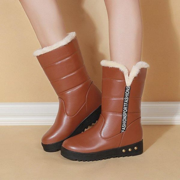 boots round toe keep warm snow women solid color short plush ankle winter non-slip zapatillas mujer 2021, Black
boots round toe keep warm snow women solid color short plush ankle winter non-slip zapatillas mujer 2021, Black