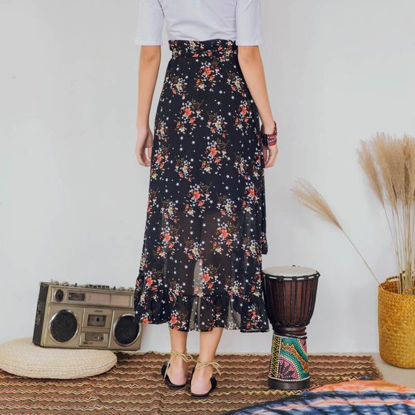 skirts fashion casual bohemian maxi skirt for women print chiffon summer beach mid-calf, Black
skirts fashion casual bohemian maxi skirt for women print chiffon summer beach mid-calf, Black