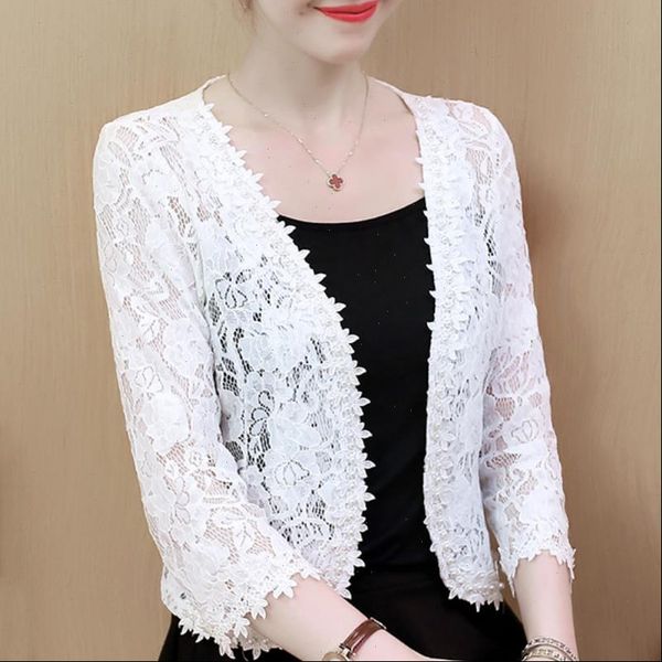 blusas mujer de moda womens blouses 3xl 4xl plus size fashion beading hollow lace and b240, White
blusas mujer de moda womens blouses 3xl 4xl plus size fashion beading hollow lace and b240, White