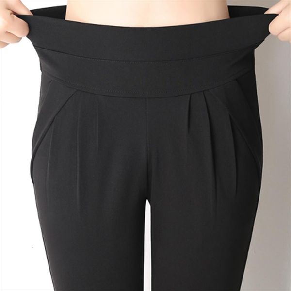 chic casual high waist womens capris stretch harem summer beach holidays plus size 6xl loose pockets pleated trousers, Black;white
chic casual high waist womens capris stretch harem summer beach holidays plus size 6xl loose pockets pleated trousers, Black;white