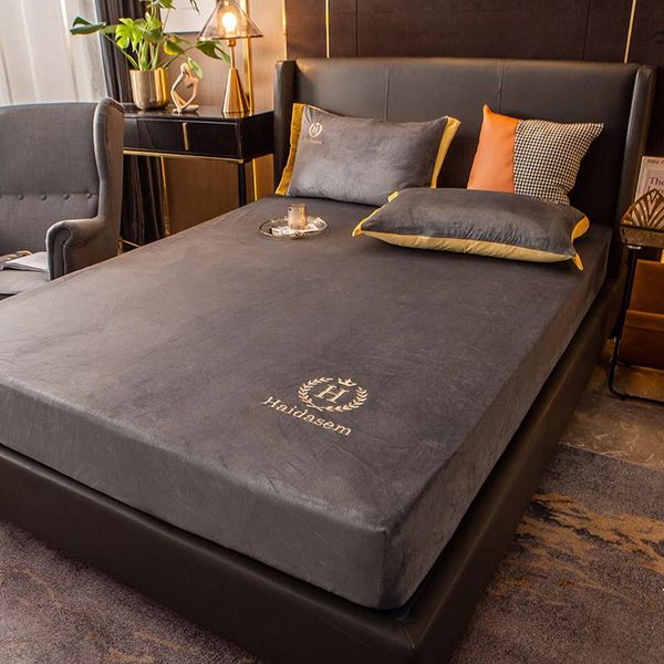 sheets & sets crystal velvet thickening to keep warm fitted sheet autumn winter mattress cover four corners bed with elastic band
sheets & sets crystal velvet thickening to keep warm fitted sheet autumn winter mattress cover four corners bed with elastic band