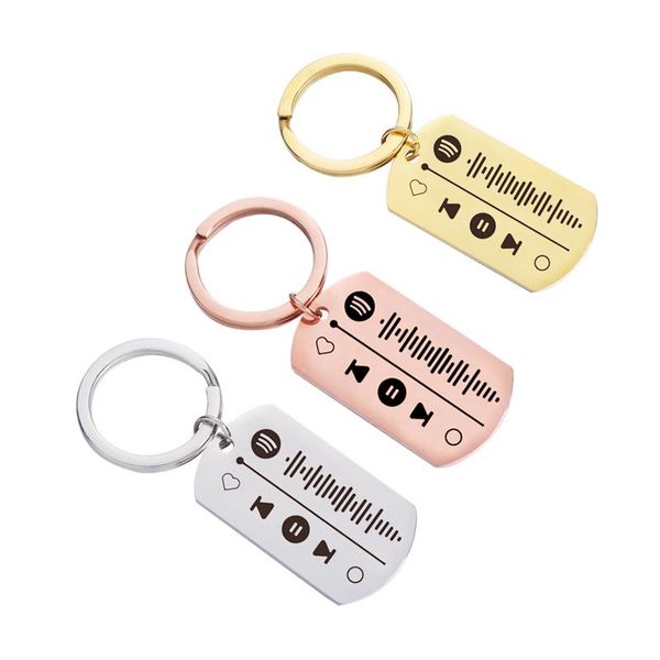 keychains fnixtar 20pcs laser music spotify scan mirror polish stainless steel keychain for women's men's key chain father's, Silver
keychains fnixtar 20pcs laser music spotify scan mirror polish stainless steel keychain for women's men's key chain father's, Silver