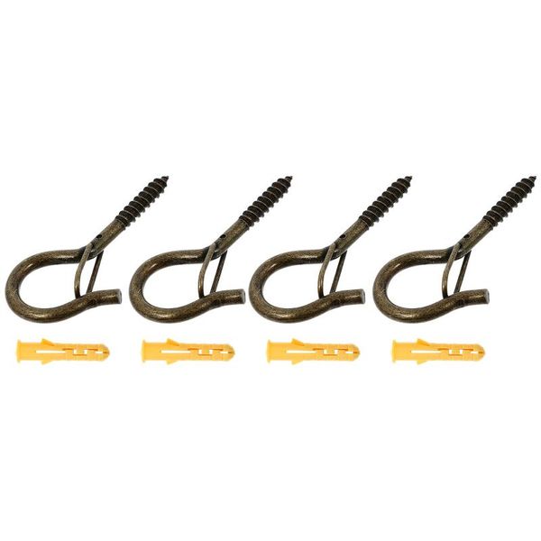 hooks & rails 20pcs metal screw outdoor string lights useful windproof plants
hooks & rails 20pcs metal screw outdoor string lights useful windproof plants