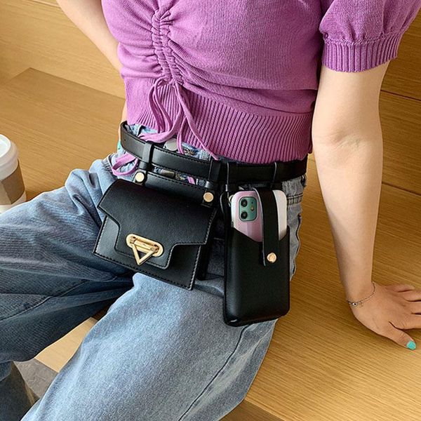 women fanny pack waist belt bags solid color two pocket phone bag girls bum pouch summer chest
women fanny pack waist belt bags solid color two pocket phone bag girls bum pouch summer chest