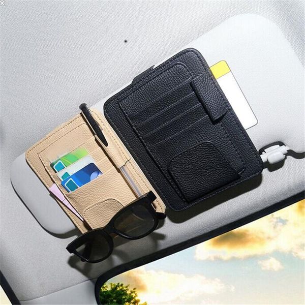 car organizer pu leather auto sun visor holder interior accessories trunk glasses card receipt pouch bag car-styling
car organizer pu leather auto sun visor holder interior accessories trunk glasses card receipt pouch bag car-styling