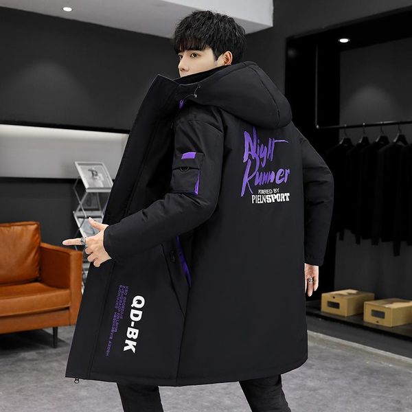 men's trench coats autumn winter hip hop thicken overcoat warm streetwear mid-long length printed jacket, Tan;black
men's trench coats autumn winter hip hop thicken overcoat warm streetwear mid-long length printed jacket, Tan;black
