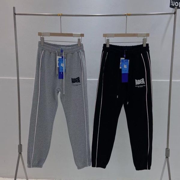 men's pants embroidery ader error men 1:1 adererror reflective stripe women sweatpants side marking trousers, Black
men's pants embroidery ader error men 1:1 adererror reflective stripe women sweatpants side marking trousers, Black