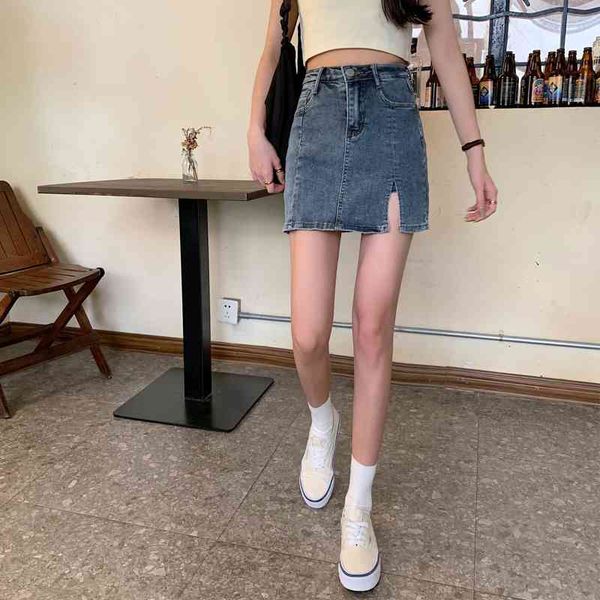two piece dress summer stretch denim skirt half-length female high waist anti-failure a-line short hakama split hip 66su, White
two piece dress summer stretch denim skirt half-length female high waist anti-failure a-line short hakama split hip 66su, White