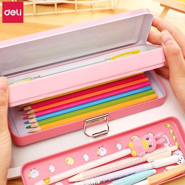 pencil cases cute metal box cartoon three layers multifunction case student stationery kawaii school supplies kids gift
pencil cases cute metal box cartoon three layers multifunction case student stationery kawaii school supplies kids gift