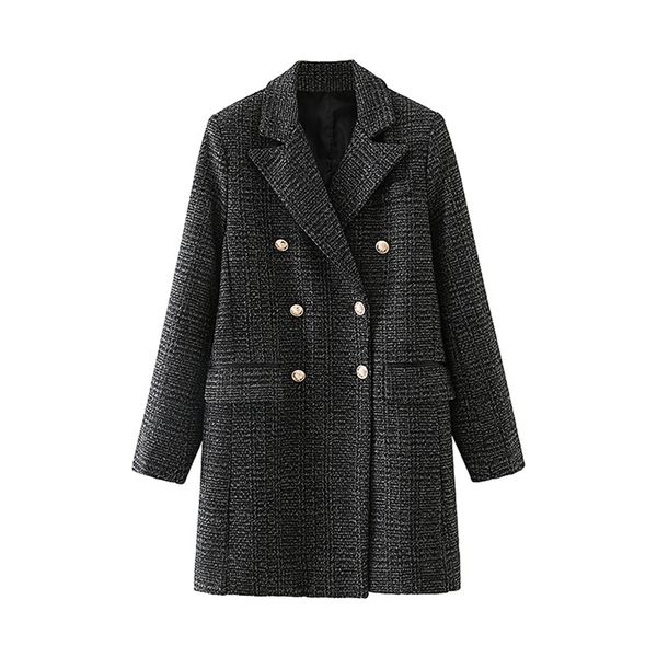 winter double-breasted long jacket coat women stylish pockets oversized female warm woolen overcoat outerwear chic 210422, Black;brown
winter double-breasted long jacket coat women stylish pockets oversized female warm woolen overcoat outerwear chic 210422, Black;brown