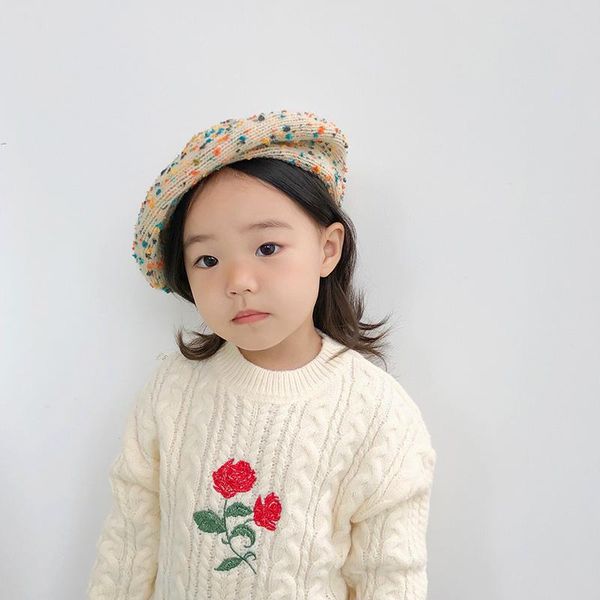 berets 2021 autumn and winter european american style creative retro mixed color children's thin wild wool knitted beret hat, Blue;gray
berets 2021 autumn and winter european american style creative retro mixed color children's thin wild wool knitted beret hat, Blue;gray