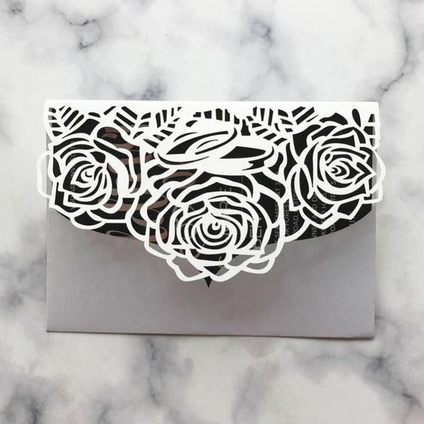 greeting cards 30pcs european wedding invitation creative pocket laser cut rose card birthday thanks
greeting cards 30pcs european wedding invitation creative pocket laser cut rose card birthday thanks