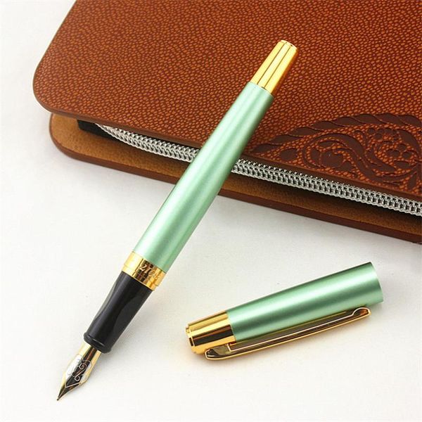 fountain pens school office writing pen 0.5mm fine nib metal iraurita ink student stationery supplies
fountain pens school office writing pen 0.5mm fine nib metal iraurita ink student stationery supplies