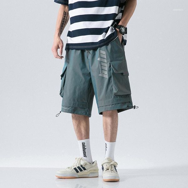 men's cargo shorts comfortable drawstring elastic waist casual male knee length multi pocket sports men1, White;black
men's cargo shorts comfortable drawstring elastic waist casual male knee length multi pocket sports men1, White;black