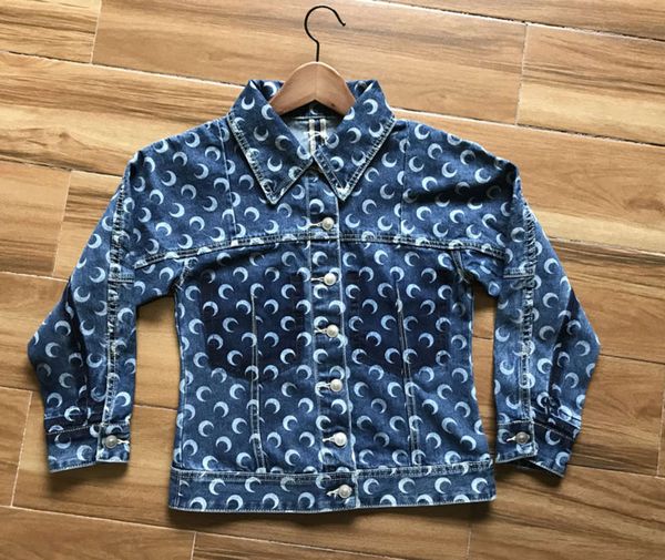 2021 jackets for women autumn moon print slim fit denim bomber jacket, Black;brown
2021 jackets for women autumn moon print slim fit denim bomber jacket, Black;brown