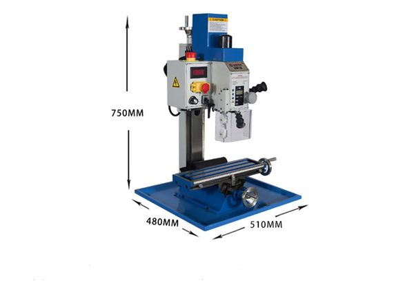 mini 110v/220v multi-function milling machine 750w brushless motor vm18l drilling milling machine
mini 110v/220v multi-function milling machine 750w brushless motor vm18l drilling milling machine