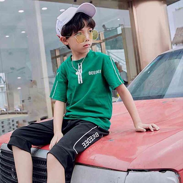 boys clothes set short sleeve t-shirt pants summer kids boy sports suit children clothing outfits teen 5 6 7 8, White
boys clothes set short sleeve t-shirt pants summer kids boy sports suit children clothing outfits teen 5 6 7 8, White