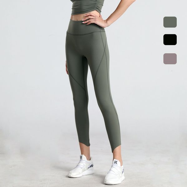 luxury women's tracksuits cloth hip lifting double-sided matte nude yoga women's non awkward line elastic fitns pants, Gray
luxury women's tracksuits cloth hip lifting double-sided matte nude yoga women's non awkward line elastic fitns pants, Gray
