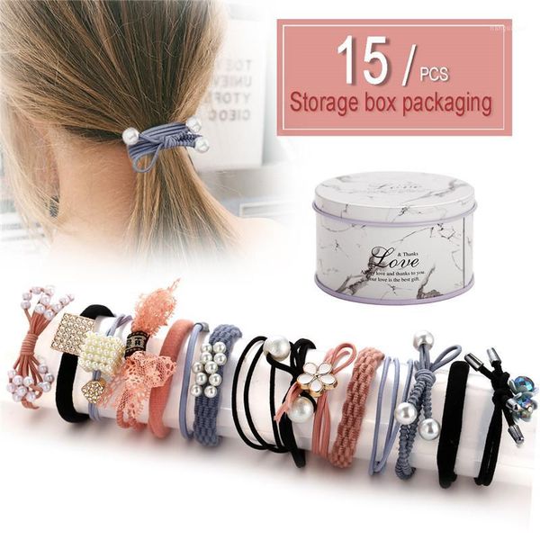 15pcs/set pink lace pearl elastic hair accessories for women girls bow knot headbands set fashion hairbands with tin box1
15pcs/set pink lace pearl elastic hair accessories for women girls bow knot headbands set fashion hairbands with tin box1