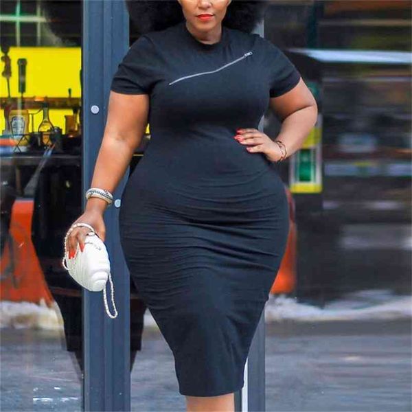 4xl 5xl elegant dress women for wedding party midi black sheath zipper high waist mid calf solid evening dinner vestidos mujer 210510, Black;gray
4xl 5xl elegant dress women for wedding party midi black sheath zipper high waist mid calf solid evening dinner vestidos mujer 210510, Black;gray