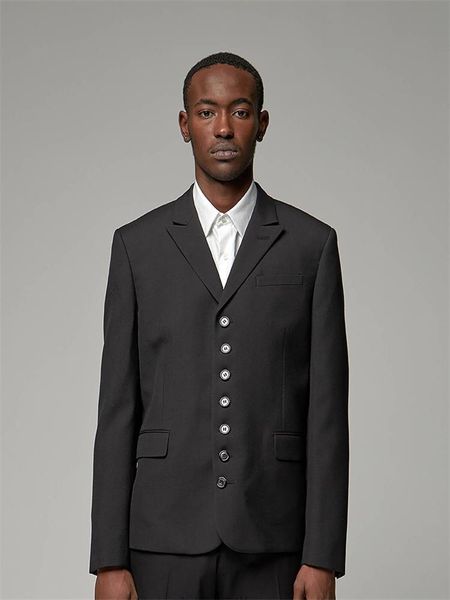men's suits & blazers spring 2021 fashion trends simple classic large size customized single breasted lapel suit jacket, White;black
men's suits & blazers spring 2021 fashion trends simple classic large size customized single breasted lapel suit jacket, White;black