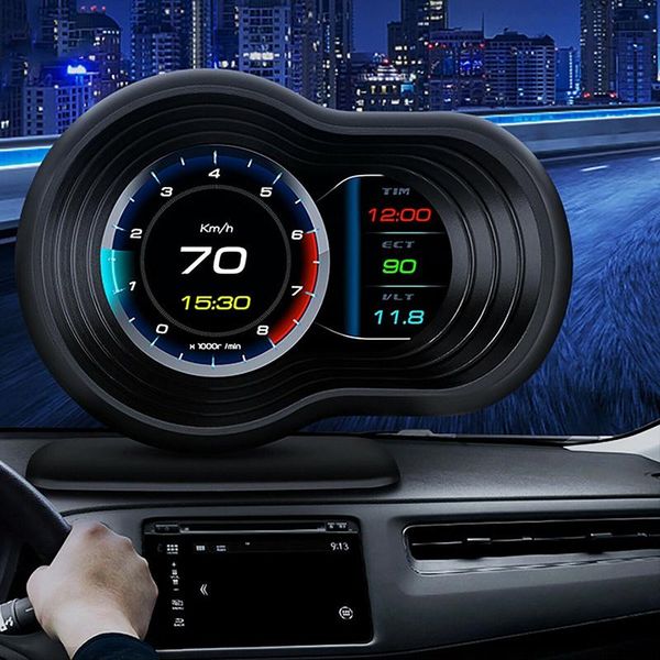 car video novel-car hud head up display obd+gps hd system gps speeeter projection driving speed projector
car video novel-car hud head up display obd+gps hd system gps speeeter projection driving speed projector