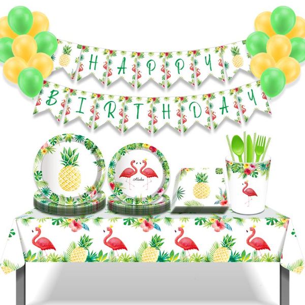 disposable dinnerware summer hawaii party happy birthday plates beach pineapple flamingo tableware sets of kid favor decoration
disposable dinnerware summer hawaii party happy birthday plates beach pineapple flamingo tableware sets of kid favor decoration