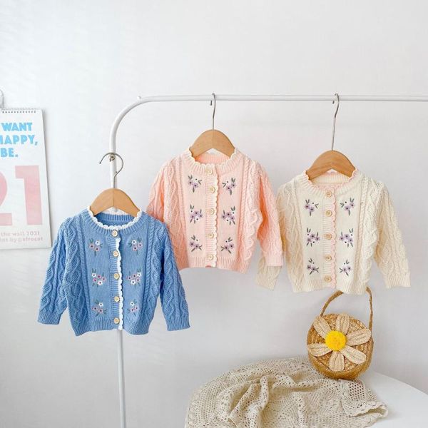 jackets autumn kids boys girls little flowers embroidered coat toddler baby long sleeve infant cotton casual knitted cardigan, Blue;gray
jackets autumn kids boys girls little flowers embroidered coat toddler baby long sleeve infant cotton casual knitted cardigan, Blue;gray