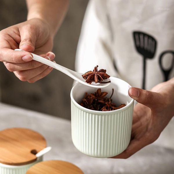 storage bottles & jars nordic ceramic seasoning pot set box household pepper salt sugar bowl bottle kitchen organizer jar with label sticker
storage bottles & jars nordic ceramic seasoning pot set box household pepper salt sugar bowl bottle kitchen organizer jar with label sticker
