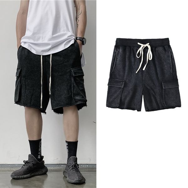 summer new street high street wash, worn out, rough hem hem, casual couple loose shorts, White;black
summer new street high street wash, worn out, rough hem hem, casual couple loose shorts, White;black