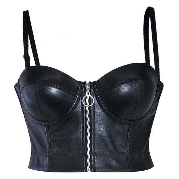 costumes nightclub dress pu leather slim fit tight strap bra open back waist, Black
costumes nightclub dress pu leather slim fit tight strap bra open back waist, Black