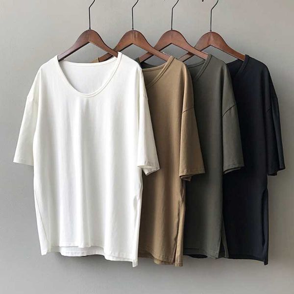 women's t-shirt summer t shirt for women 2021 casual cotton loose solid womens basic slit tee, White
women's t-shirt summer t shirt for women 2021 casual cotton loose solid womens basic slit tee, White